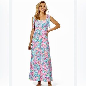 NWOT Lilly Pulitzer Maleka Maxi Sundress 
Size Large